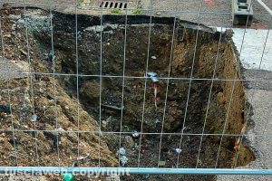 Viterbo - Una delle buche