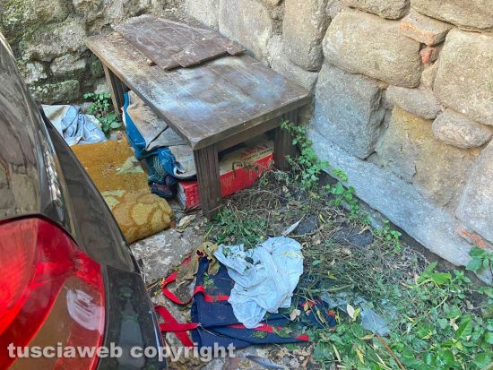Viterbo - La discarica di via del Collegio