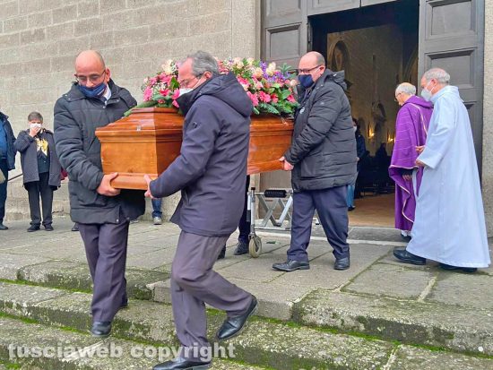 Viterbo - I funerali di Simonetta Tribuzi