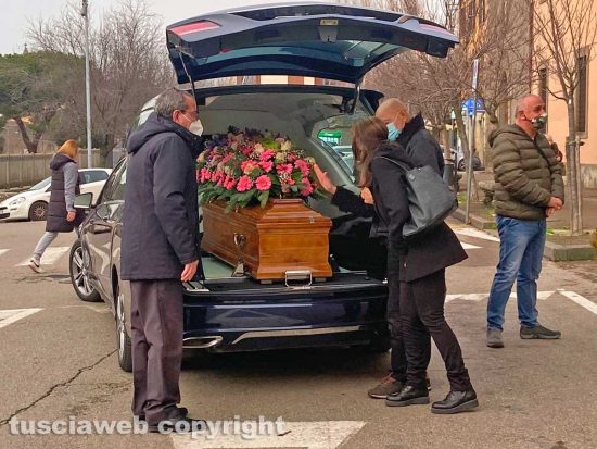 Viterbo - I funerali di Simonetta Tribuzi