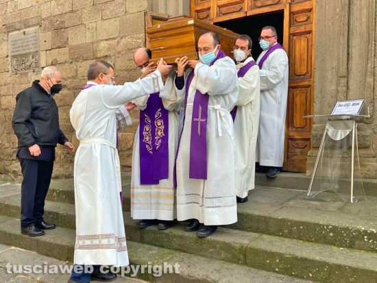 Viterbo - I funerali di don Luigi Bruni