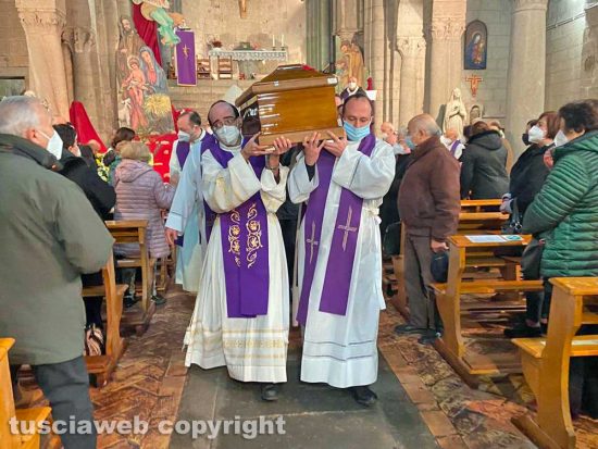 Viterbo - I funerali di don Luigi Bruni