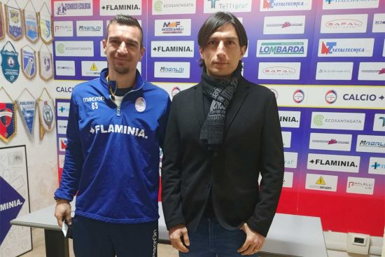 Sport - Calcio - Flaminia - Giovanni Abate e Stefano Scardala