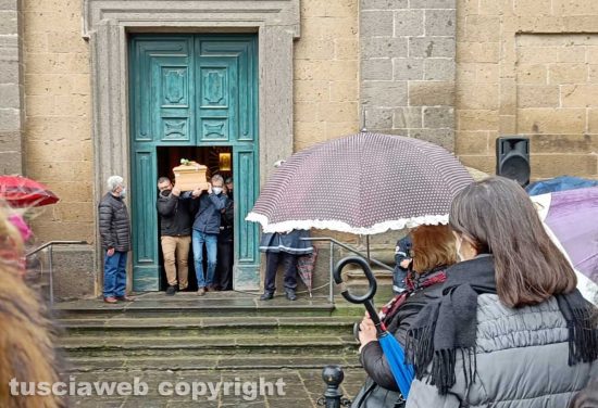 Capranica - I funerali di Lavinia Bozzo