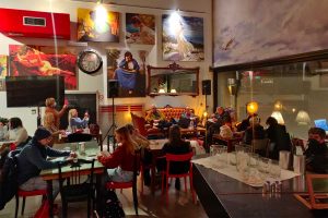 Viterbo - Uno degli eventi di ieri al teatro Caffeina