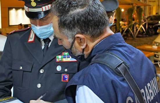 Carabinieri - Controlli del green pass