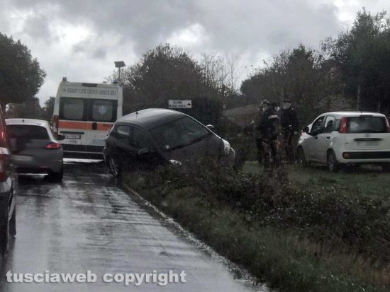 Vetralla - Incidente sulla Cassia