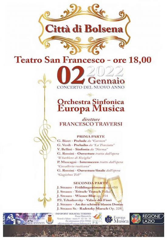 Orchestra sinfonica Europa Musica - Locandina dell'evento