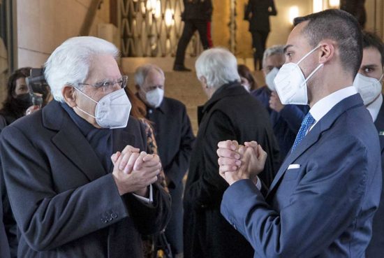 Sergio Mattarella e Luigi Di Maio
