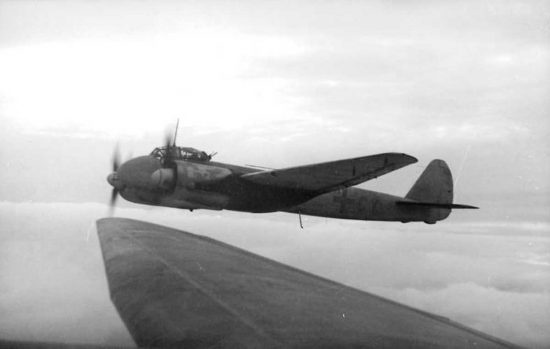 Seconda guerra mondiale - Un bombardiere Ju-88