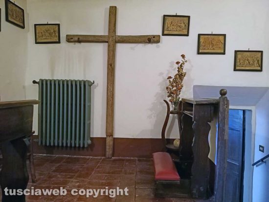 Montefiascone - La stanza di Maria Cecilia Baij nel monastero San Pietro delle Benedettine