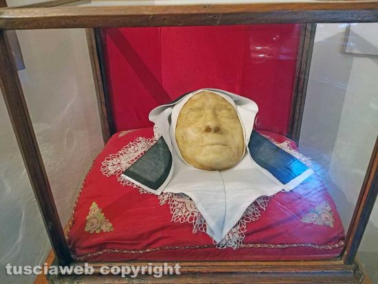 Montefiascone - La maschera funeraria di Maria Cecilia Baij 