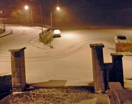 Neve a San Lorenzo Nuovo