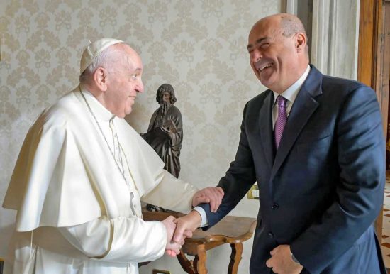 Papa Francesco e Nicola Zingaretti