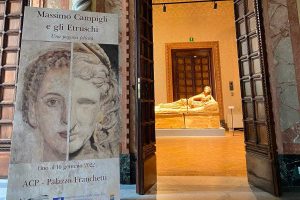 Venezia - Mauro Rotelli alla mostra "Massimo Campigli e gli Etruschi: una pagana felicità"