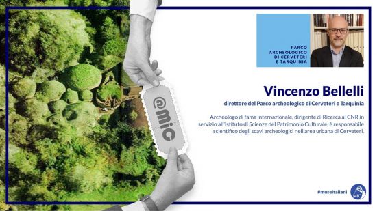 Vincenzo Bellelli nuovo direttore del parco archeologico di Cerveteri e Tarquinia