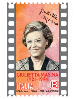 Il francobollo di Giulietta Masina