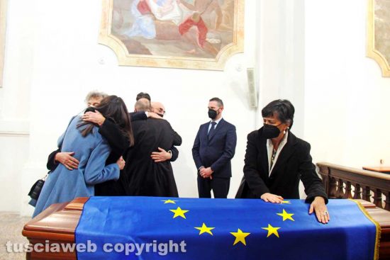 Sutri - La famiglia di David Sassoli