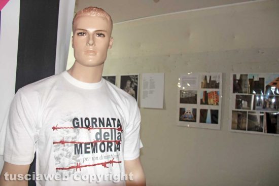 Viterbo - Giorno della memoria - La mostra Rosa cenere