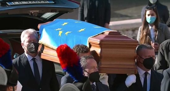 Roma - I funerali di stato di David Sassoli