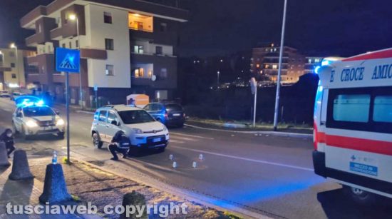Viterbo - Donna investita in via Belluno 