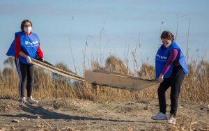Tarquinia - Fare verde ripulisce la spiaggia in località Spinicci