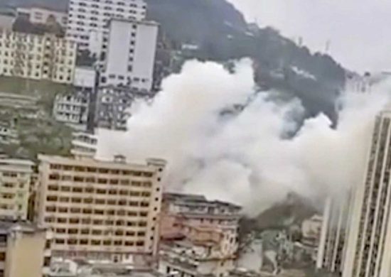 Esplosione a Chongqing