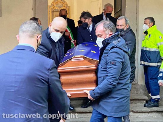 Sutri - I funerali di David Sassoli