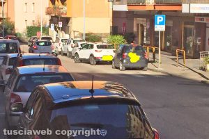 Viterbo - Parcheggi in via Vicenza
