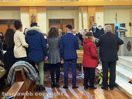 Viterbo - I funerali di Floriano Canela