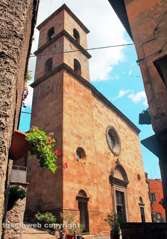 Canepina - La collegiata di Santa Maria Assunta