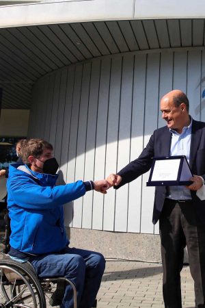 Roma - Premiati i vincitori del bando regionale "Vivi lo sport"