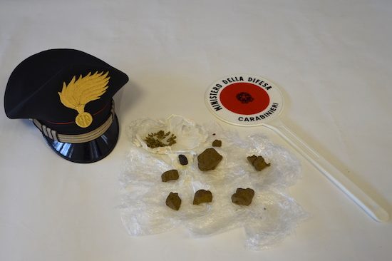 Cittaducale - Hashish e marijuana in casa 