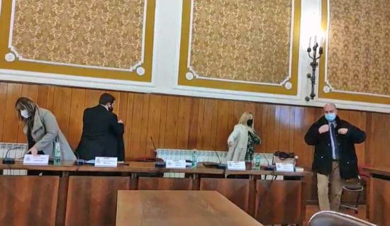 Montefiascone - L'opposizione lascia la seduta del consiglio comunale