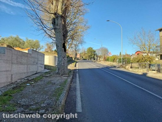 Montefiascone - La Cassia Nord in località "Grilli