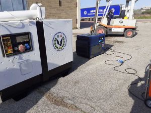 Tarquinia - Aeopc - Prove tecniche alla base comunale