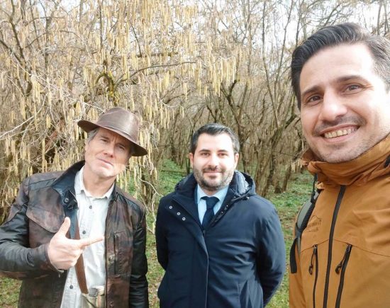 Civita Castellana - Jimmy Ghione con Luca Giampieri e Luca Panichelli