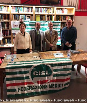 Viterbo - Il congresso provinciale Cisl medici 