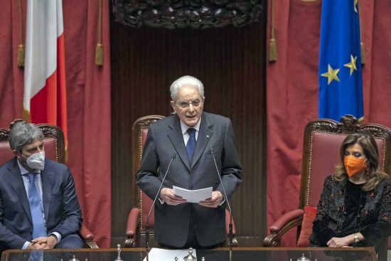 Sergio Mattarella - La cerimonia alla camera
