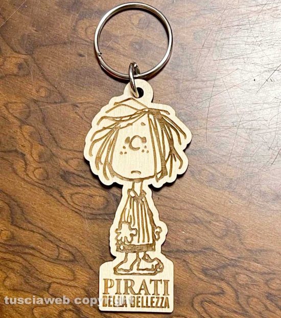 I pirati della bellezza - Il gadget con Piperita Patty donato all'ultimo incontro 