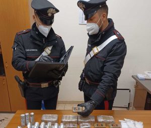 Civitavecchia - Carabinieri  - La droga sequestrata