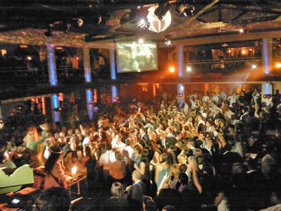 Una discoteca