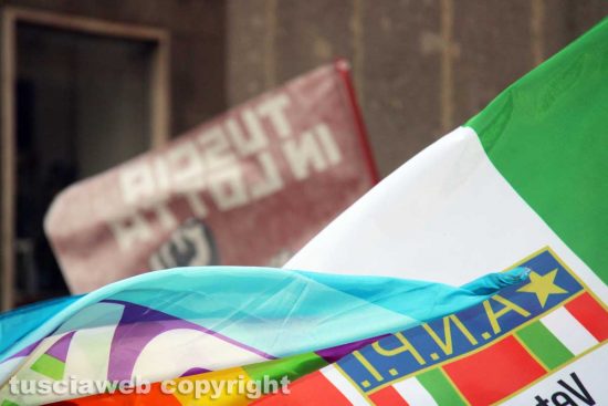 Viterbo - Manifestazione contro la guerra in Ucraina