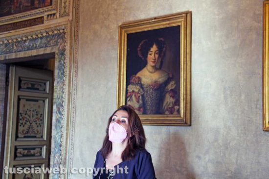 Oriolo Romano - Federica Zalabra, direttrice di palazzo Altieri