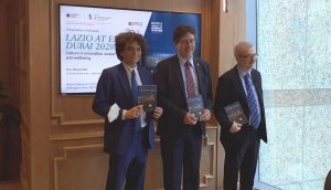 La presentazione del volume "Il Lazio a Expo Dubai 2020"