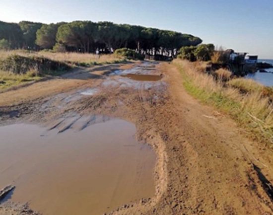 Tarquinia - Le condizioni di località La Frasca