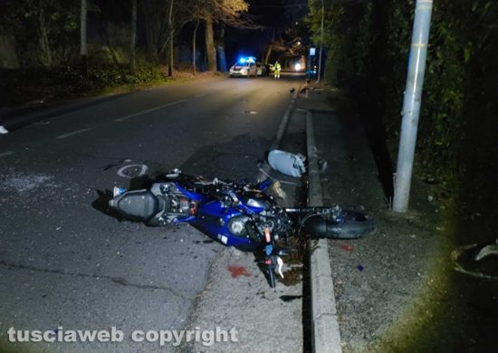 Viterbo - Incidente in viale Fiume