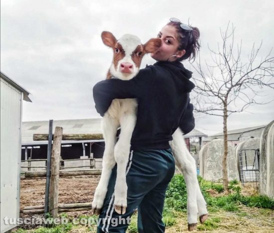 Montefiascone - Giusy Batinelli con i suoi animali