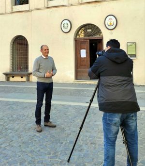 Montalto di Castro - Le riprese di "Sos - La crisi è occasione"