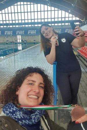 Sport - Nuoto - Nuoto club Viterbo - Alessandra Titomanlio ed Elisa Iandiorio